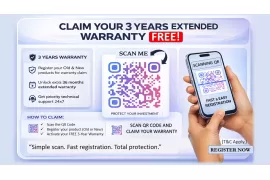 How to Claim 3 Years Extended Warranty on SOLID Products ?